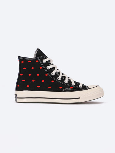Sneakers - Chuck 70 Embroidered Lips - High Top