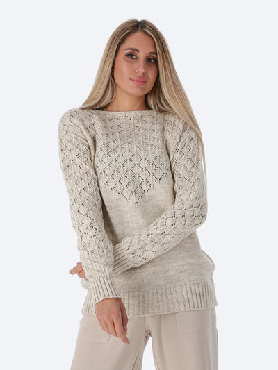 Sweater - Knitted - Slip-on
