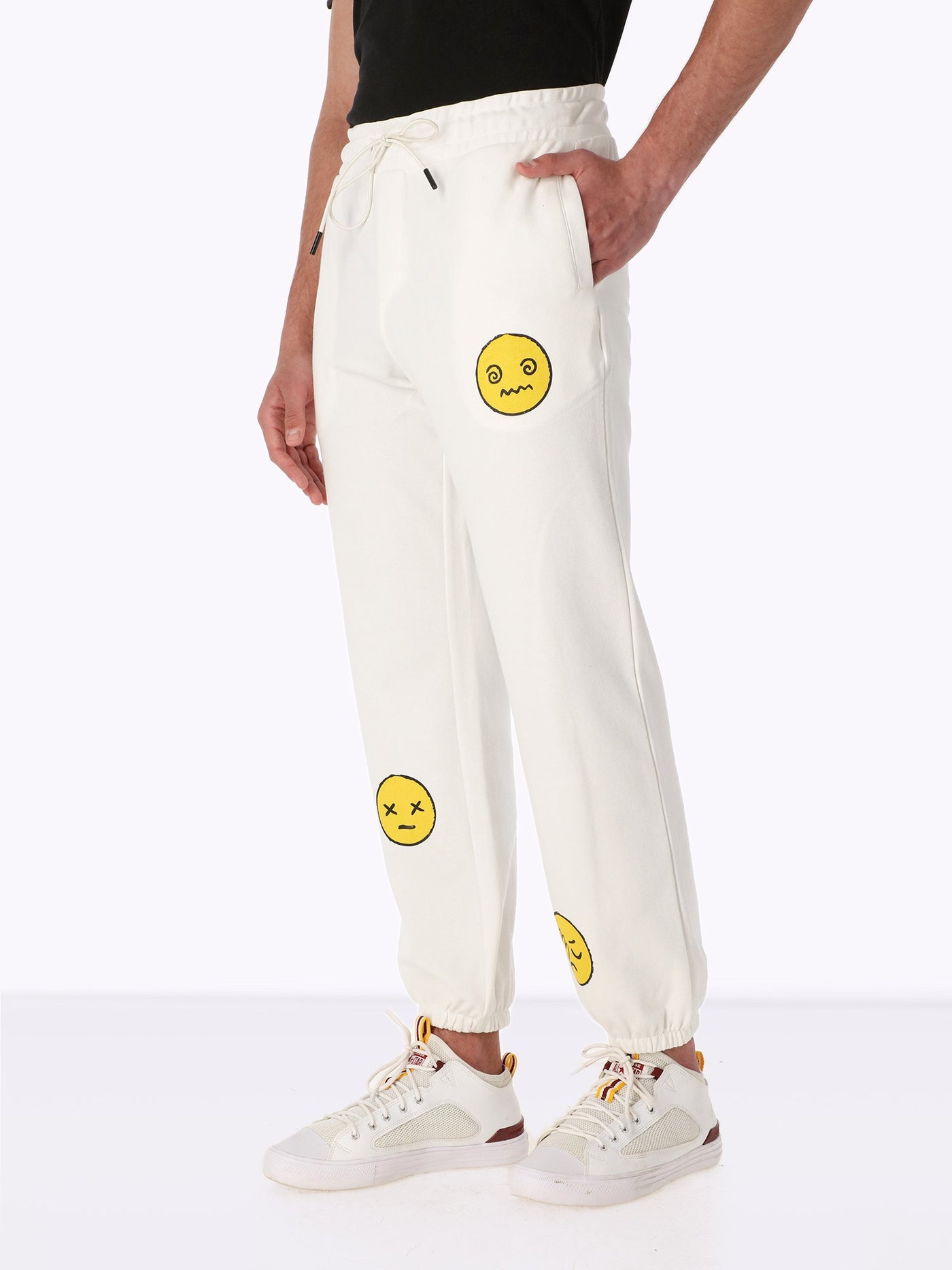 Sweatpants - Emoji Print