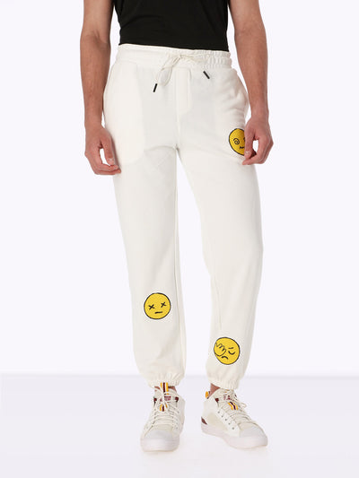 Sweatpants - Emoji Print