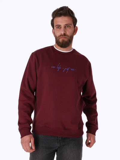 Sweatshirt - Front Text Print