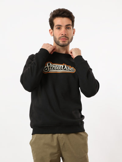 Sweatshirt - Printed - Crew Neck