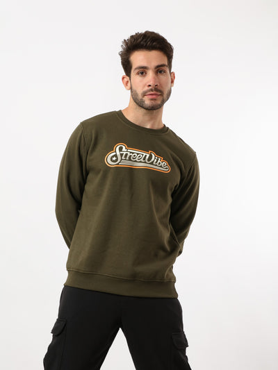 Sweatshirt - Printed - Crew Neck
