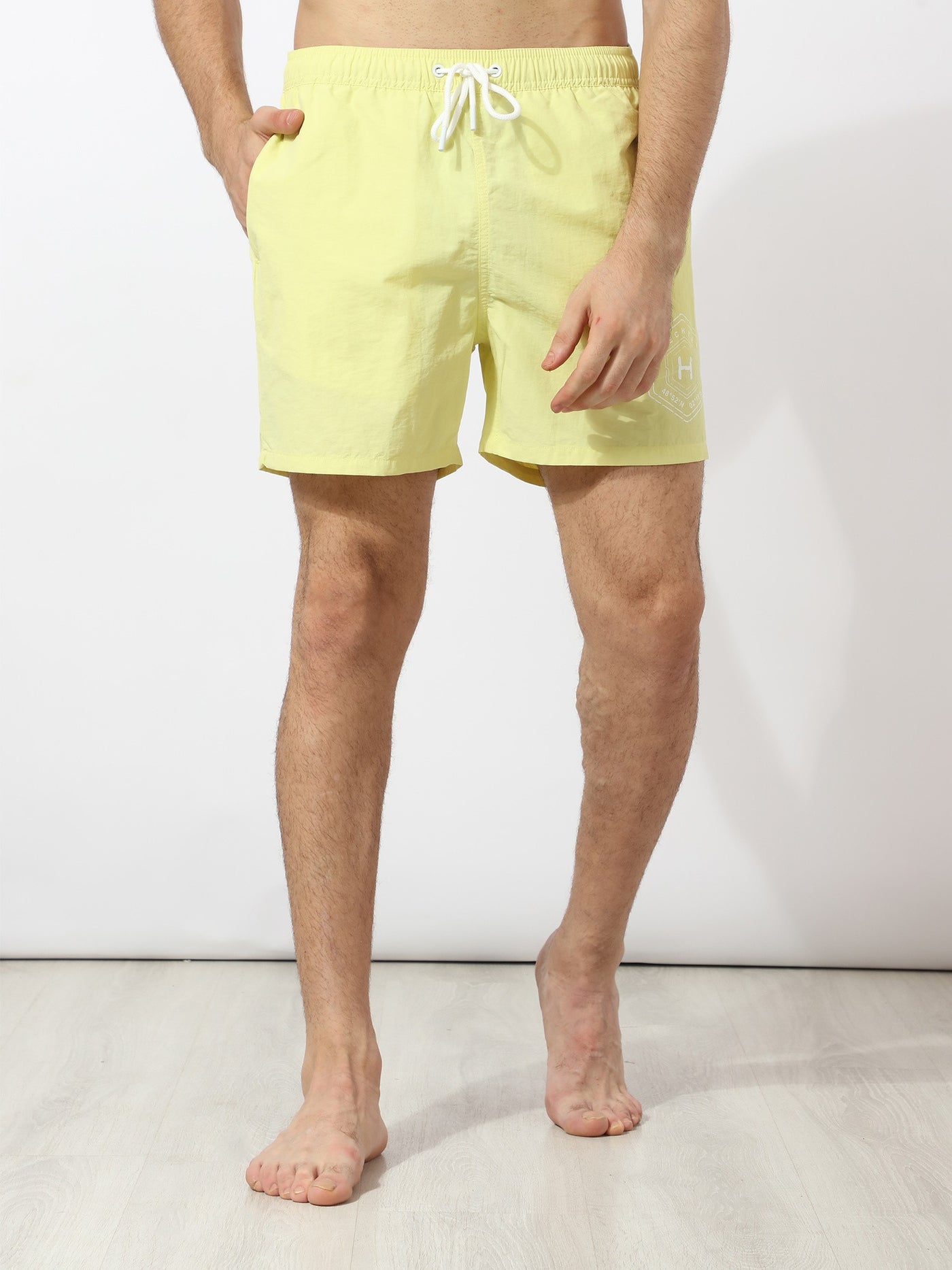 Swim shorts - Side Printed - Drawstring