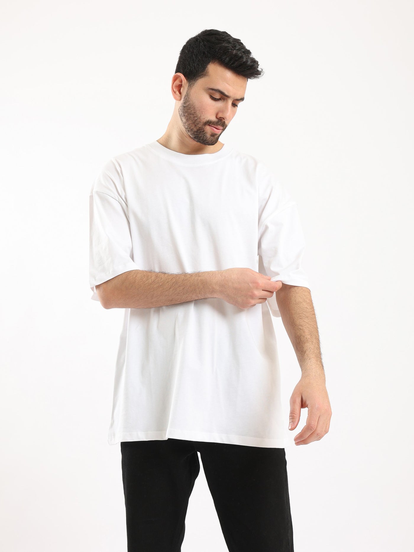 T-Shirt - Back Patterned - Loose Fit