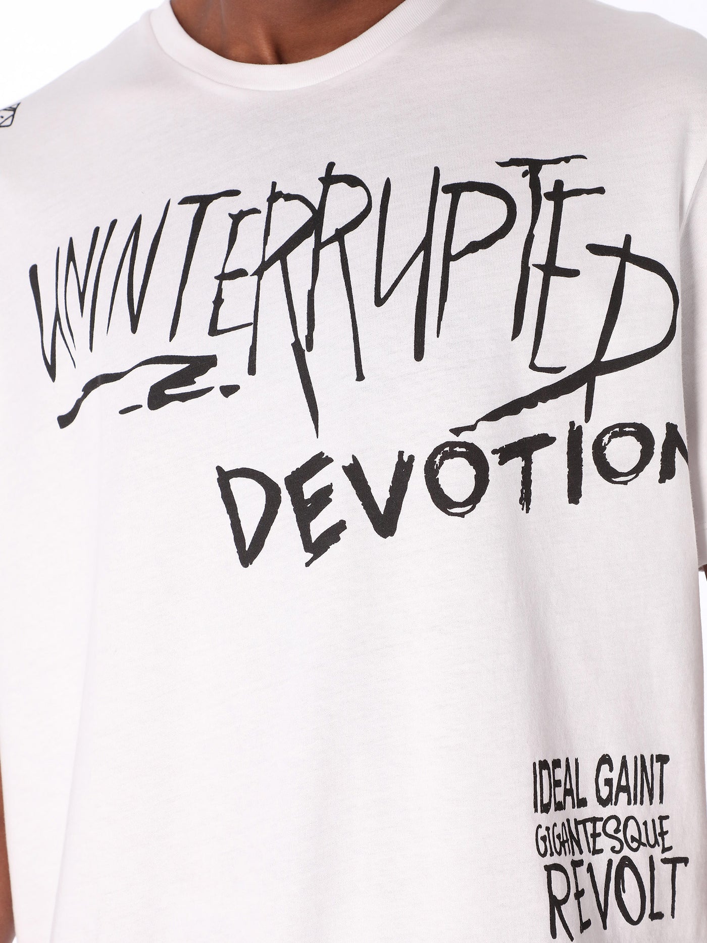 T-Shirt - Front Text Print