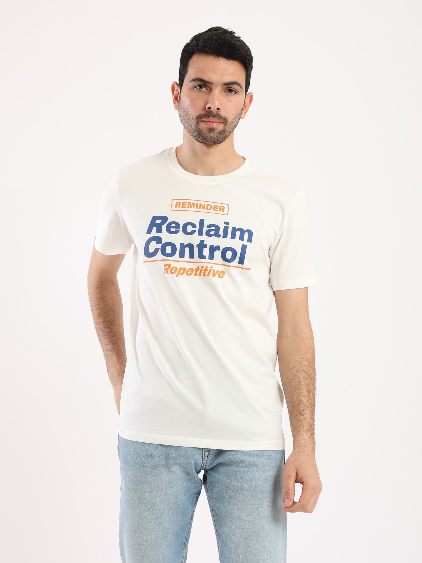 T-Shirt - "Reclaim Control" - Slip-on
