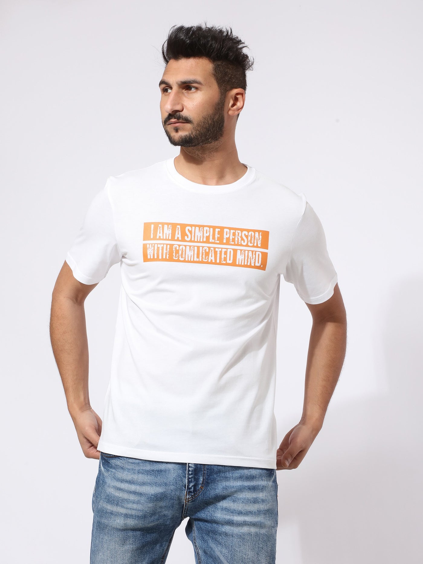 T-Shirt - Round Neck - Printed