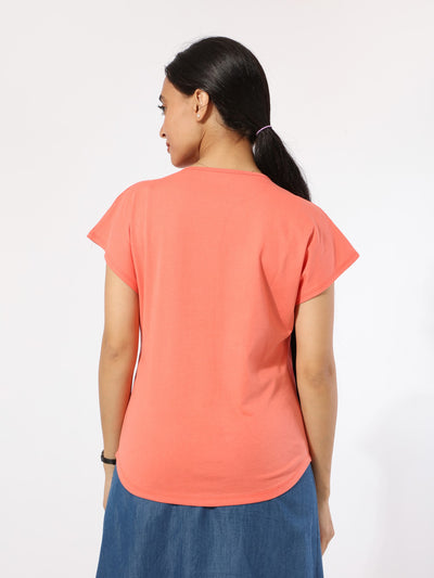 T-Shirt - Short Sleeves - Front Print