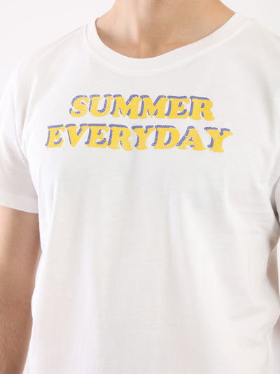 تيشيرت - "Summer Everyday" - سهل الأرتداء