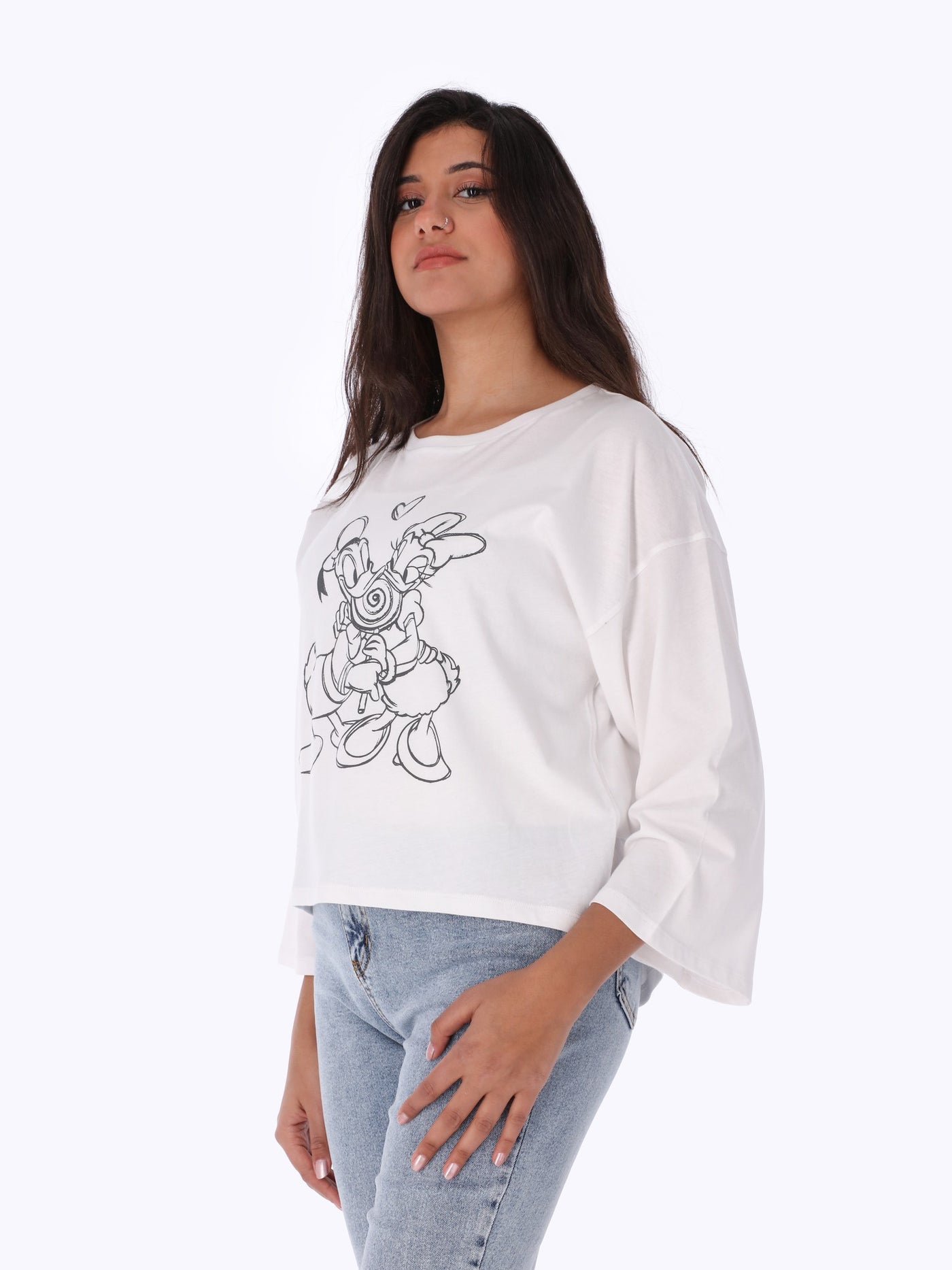 T-Shirt - Wide Long Sleeve - Front Print