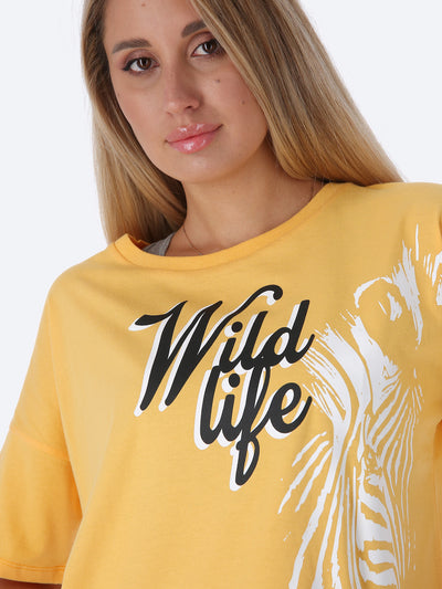T-Shirt - "Wilde Life" - Half Sleeves