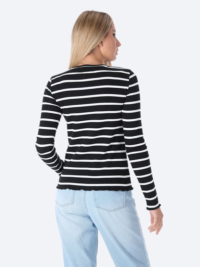 Top - Knitted - Ribbed