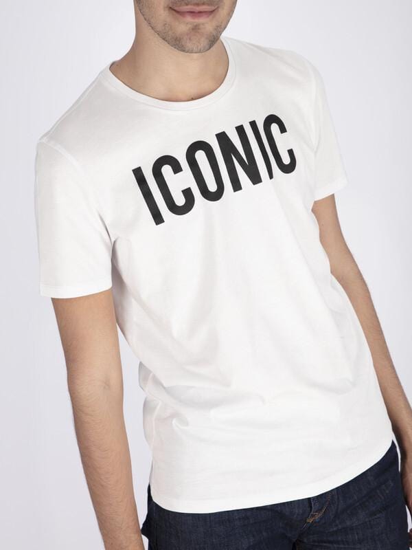 OR T-Shirts White / S Iconic Front Print T-Shirt