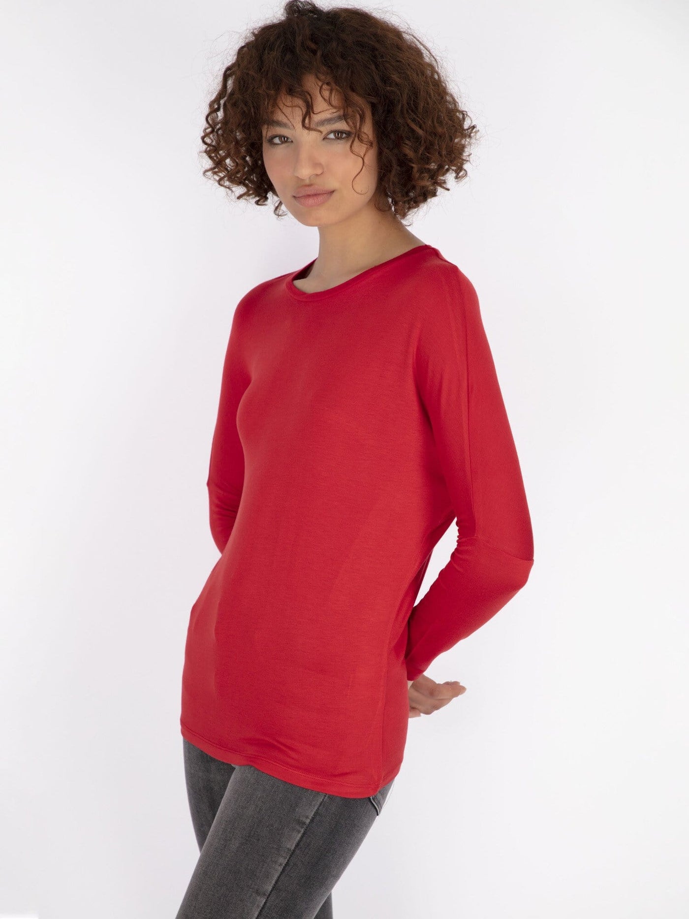 OR Tops & Blouses Basic Long Batwing Sleeve Top