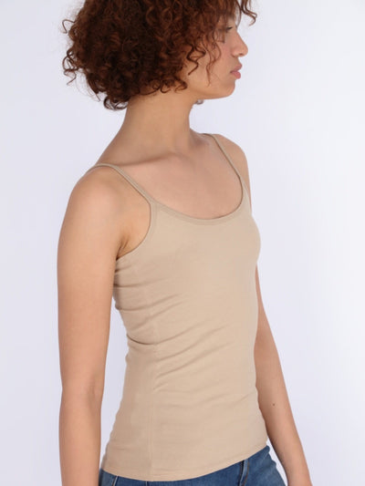 OR Tops & Blouses Cafe / M Spaghetti Strap Basic Top