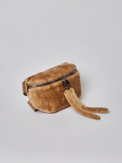 Waist Bag - Zipped - Fur