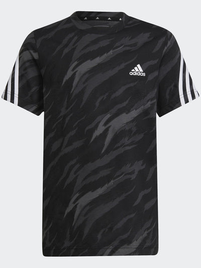 adidas Junior Boys Future Icons 3-Stripes T-Shirt