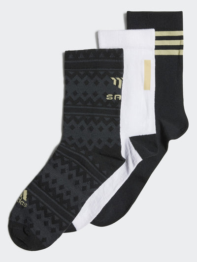 adidas Junior Unisex Salah Socks 3 Pairs