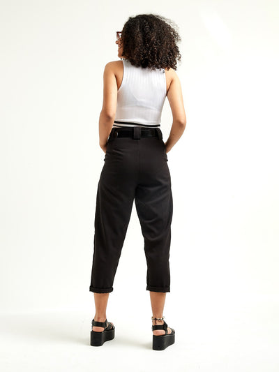 OPIO Women's Side Pocket Pleated Pants