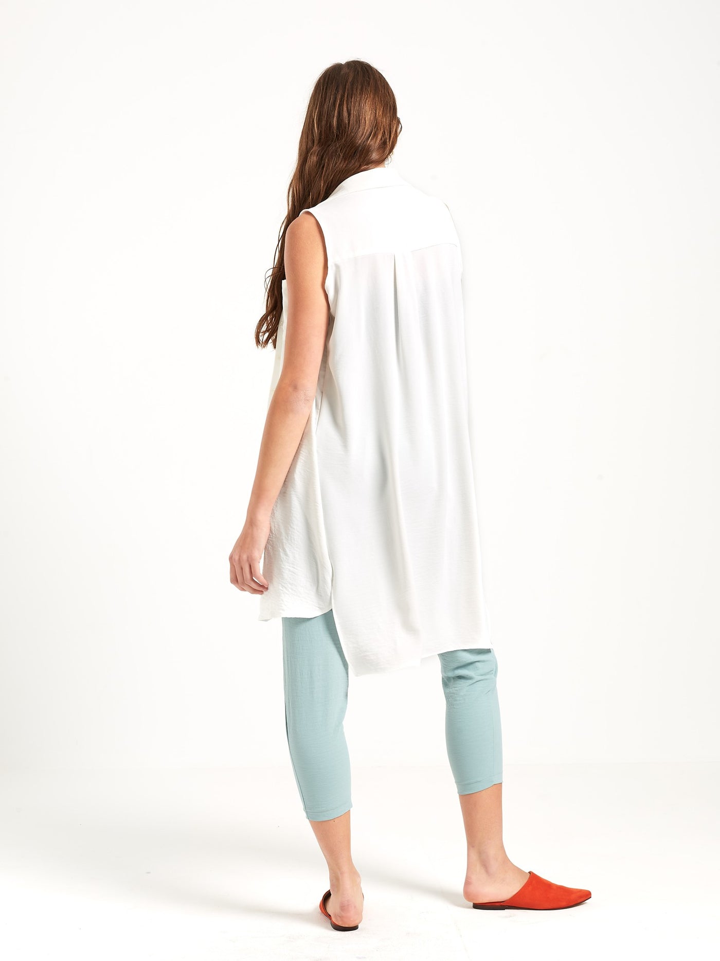OPIO Women's Sleeveless Longline Shirt