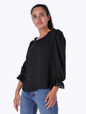 Marie Louis Women's Plain Blouse