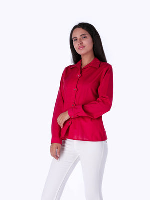 Marie Louis Women's Button Closure Blouse