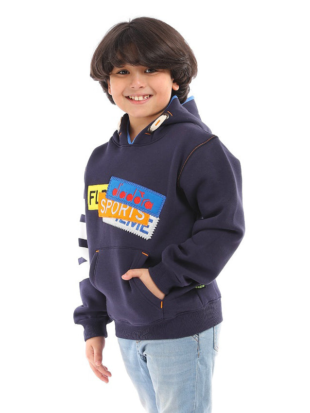 Diodora Kids Boys Hoodie Regular Fit