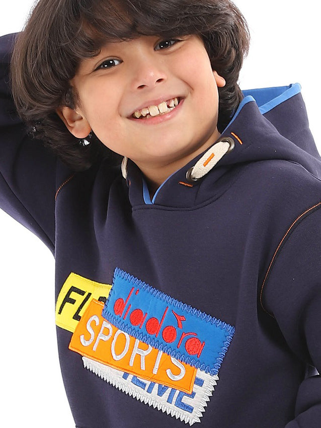 Diodora Kids Boys Hoodie Regular Fit