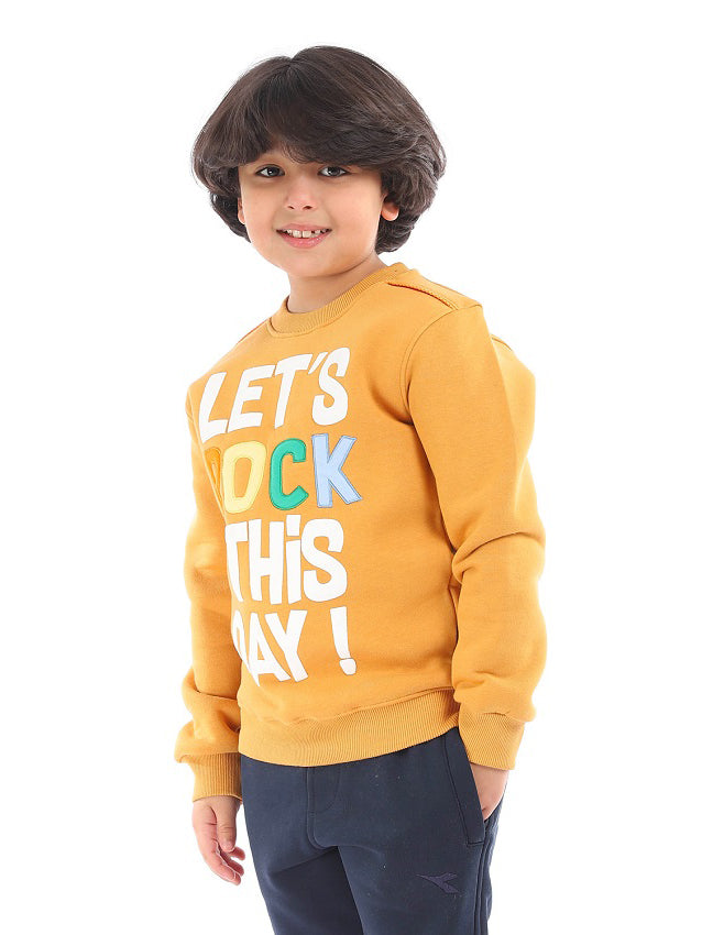 Diodora Kids Boys Sweatshirt Crew Neck