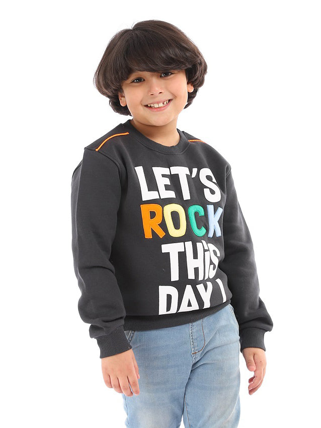 Diodora Kids Boys Sweatshirt Crew Neck