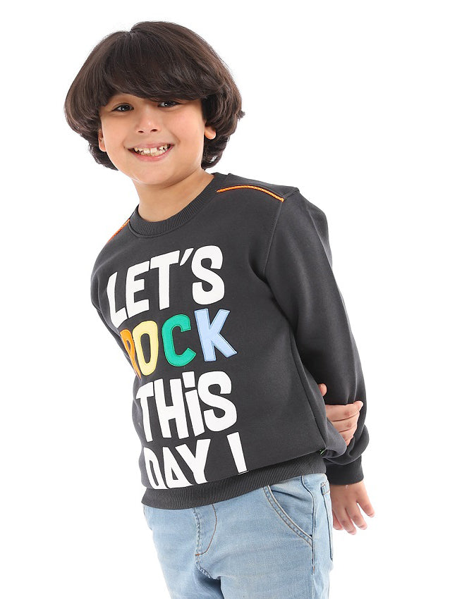 Diodora Kids Boys Sweatshirt Crew Neck
