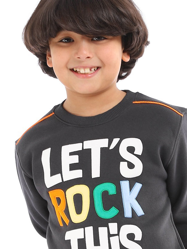 Diodora Kids Boys Sweatshirt Crew Neck