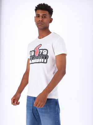 White Rabbit Men's 1979 W.Rabbit Printed Design T-Shirt