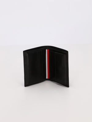 Tommy Hilfiger Other Accessories Black / OS Small Essential Leather 3-Fold Wallet