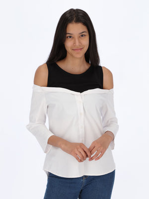 Cold Shoulder Blouse