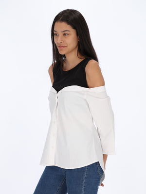 Cold Shoulder Blouse