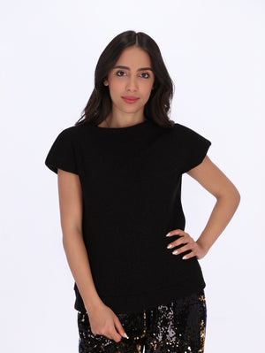 Mazoura Women's Short Sleeve Pullover