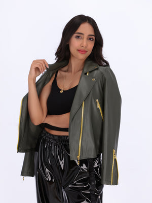 Mazoura Women's Leather Jacket