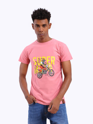 Zigzag Men's Super Mario Front Print T-Shirt