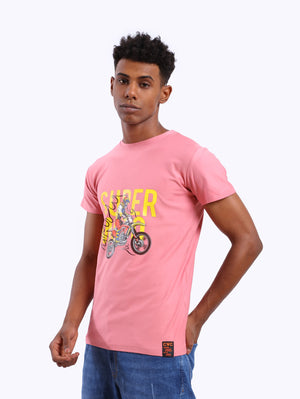 Zigzag Men's Super Mario Front Print T-Shirt