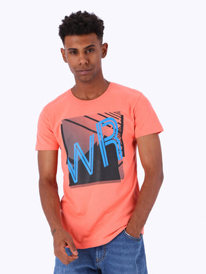 White Rabbit Men's WR Front Print T-Shirt