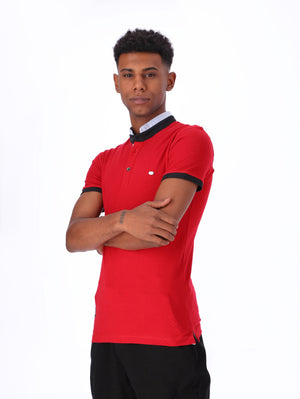 White Rabbit Men's Mandarin Collar T-Shirt