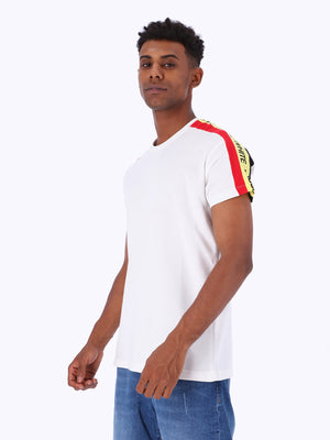 White Rabbit Men's Color-Block Shoulders T-Shirt