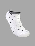 Stitch Women's Pack of 3 Lycra Socket Dotted Socks