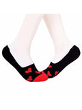 Tale Of Socks Unisex Red Hearts Invisible/Secret Socks