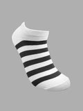Stitch Women's Pack of 3 Lycra Socket Striped Socks