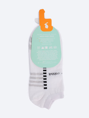 White Rabbit Men's Low Cut Printed Socks