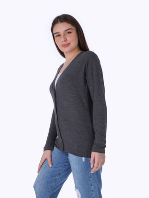 Basic Cardigan - Buttoned Down