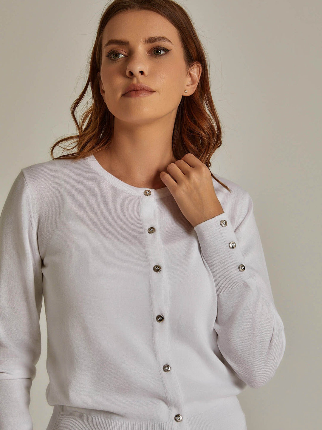 Cardigan - Button Closure - Regular Fit